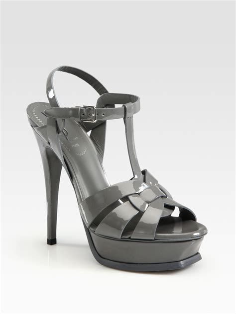 ysl tributes price decrease|TRIBUTE platform sandals in smooth leather .